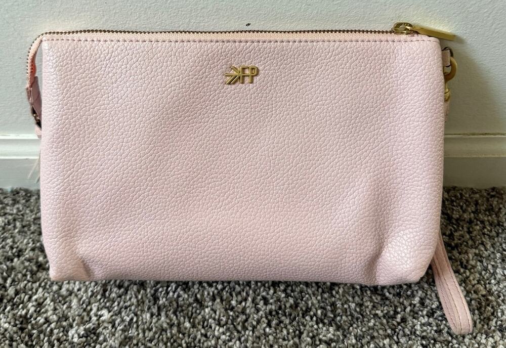 Freshly Picked zip pouch- blush